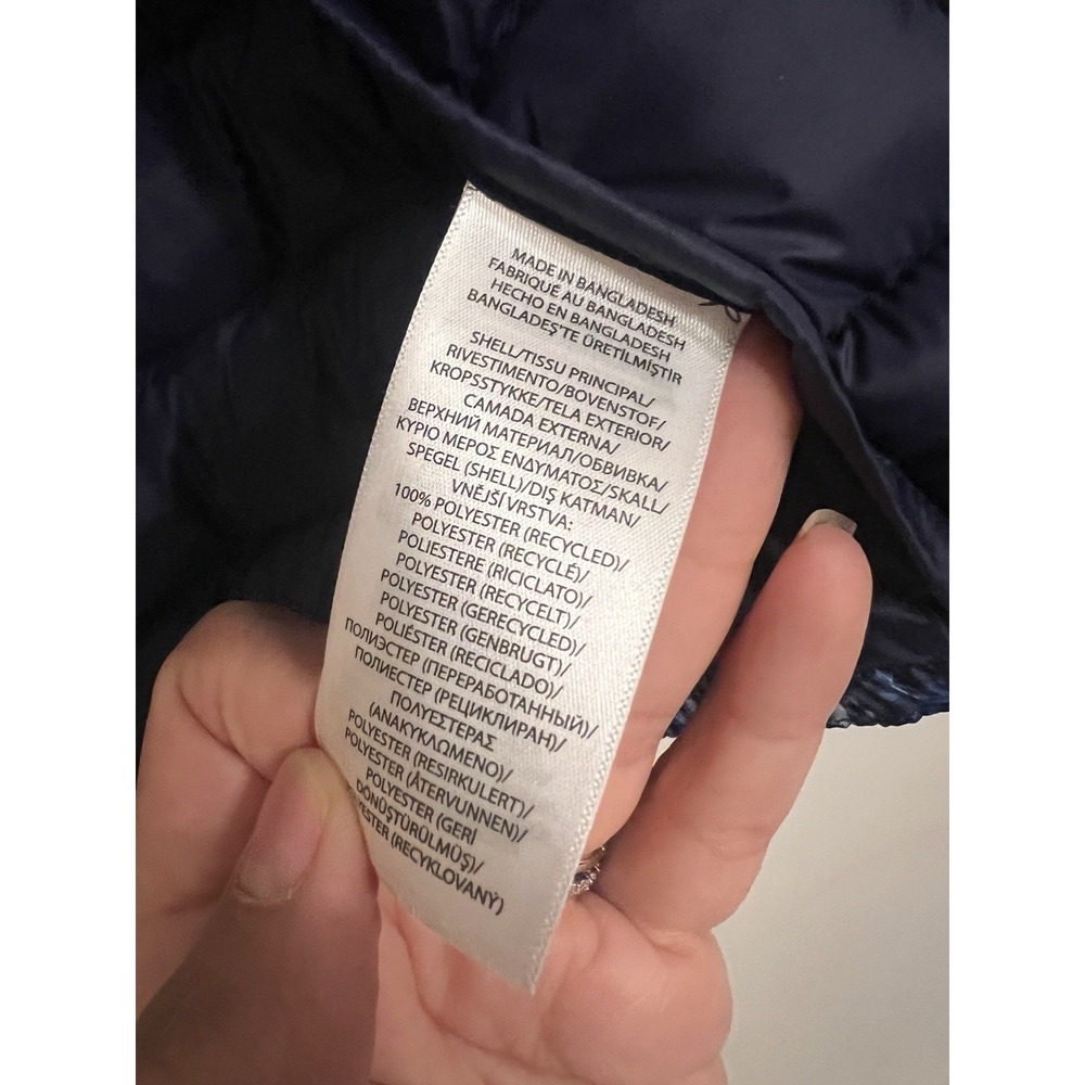 Polo Ralph Lauren Girls 6x Hooded Puffer Vest Floral - Picture 7 of 8